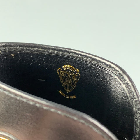 Vintage GUCCI Black Leather Sunglasses Case