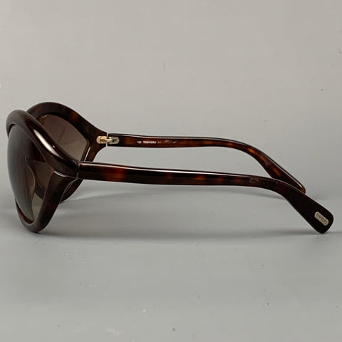 TOM FORD 2009 Tortoise Shell Acrylic Sophia Sunglasses