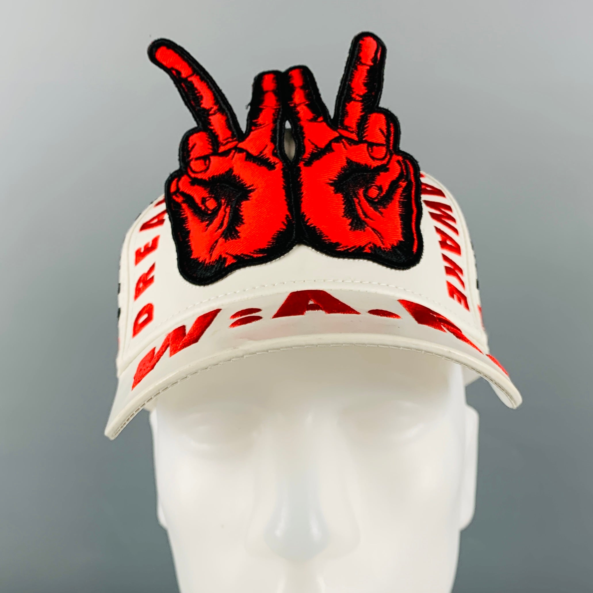 【オープニング大セール】 WALTER Blend Cotton Embroidered Red White BEIRENDONCK VAN ウェア