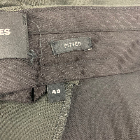THE KOOPLES Pantalon habillé en laine verte à braguette zippée Taille 30