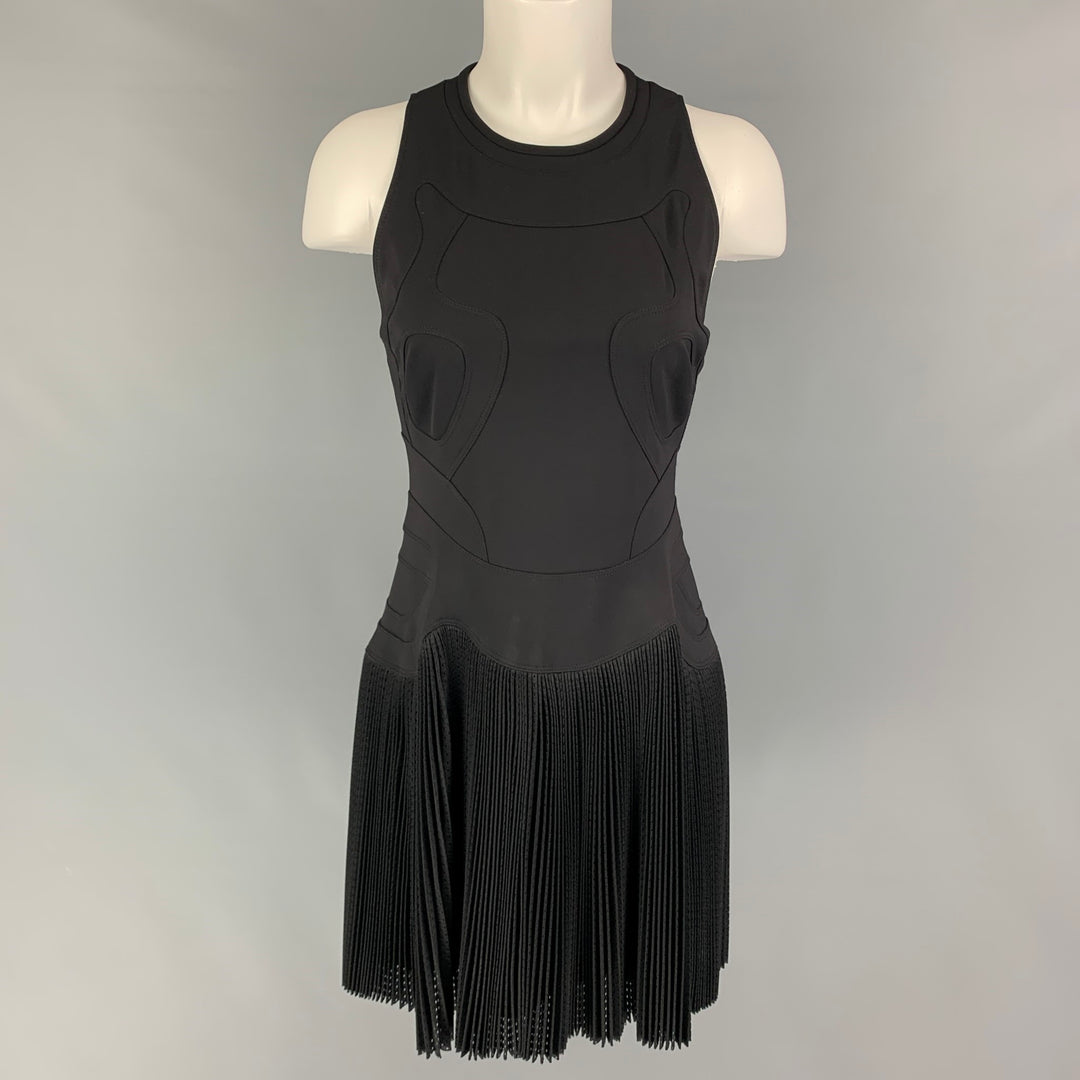 ALEXANDER WANG Size 10 Black Polyamide Sleeveless Dress