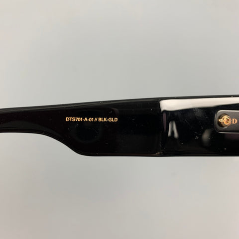 DITA Black Gold Acetate Sunglasses
