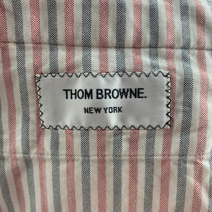 THOM BROWNE Size 32 Beige Cotton Flat Front Shorts