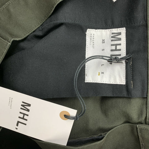 MARGARET HOWELL Size XL Olive Cotton Casual Pants