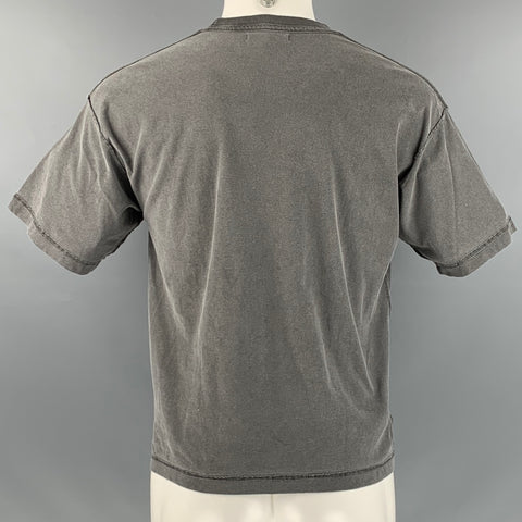 JOHN ELLIOTT Size XS Grey Cotton Short Sleeve Shirt