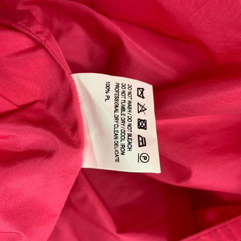 JACQUEMUS Size M Pink Polyester Solid Coat