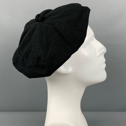 WILD BRICKS Black Cotton Hat