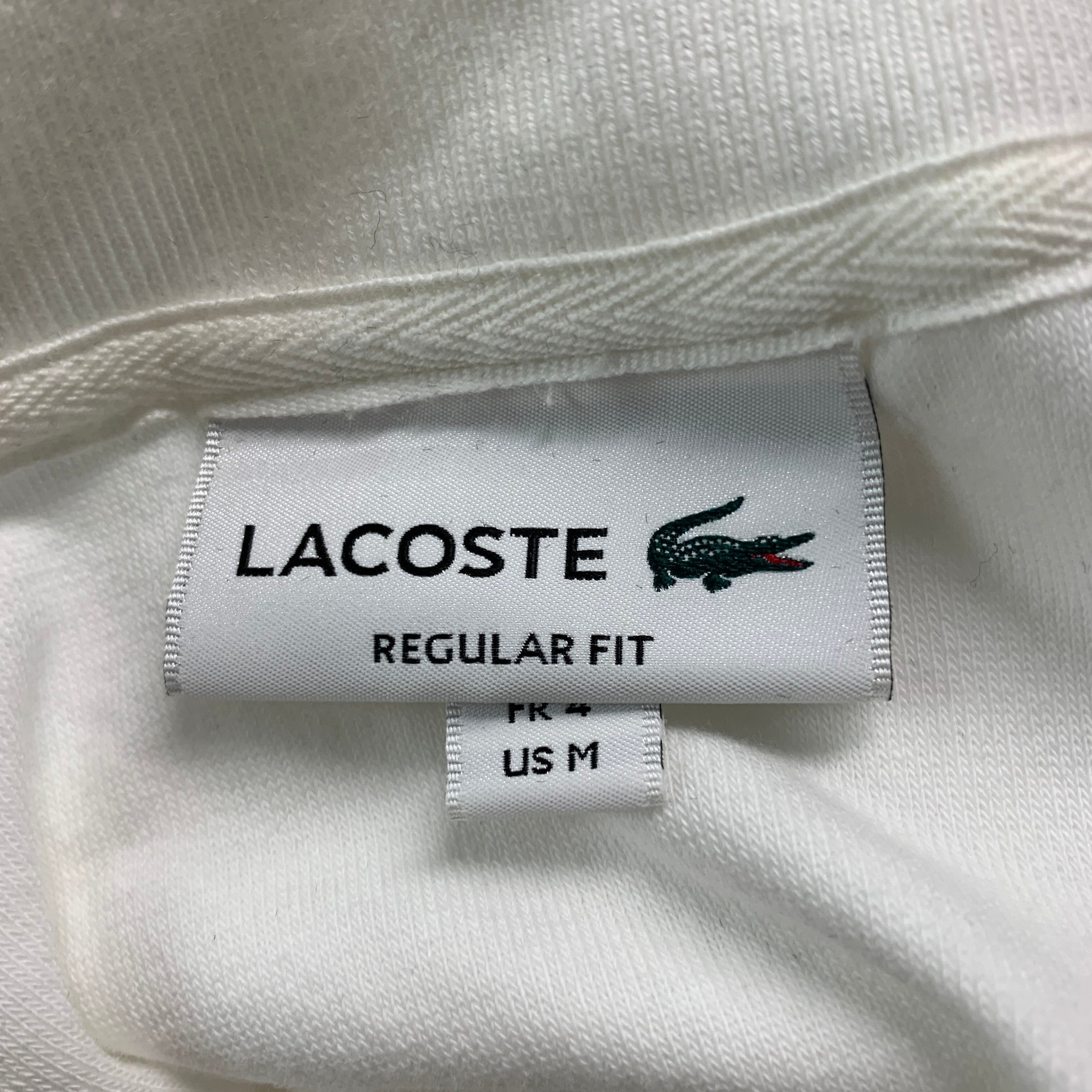 Lacoste hotsell size medium