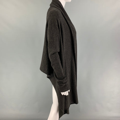 TSE Size XS Brown Cashmere Open Front Cardigan