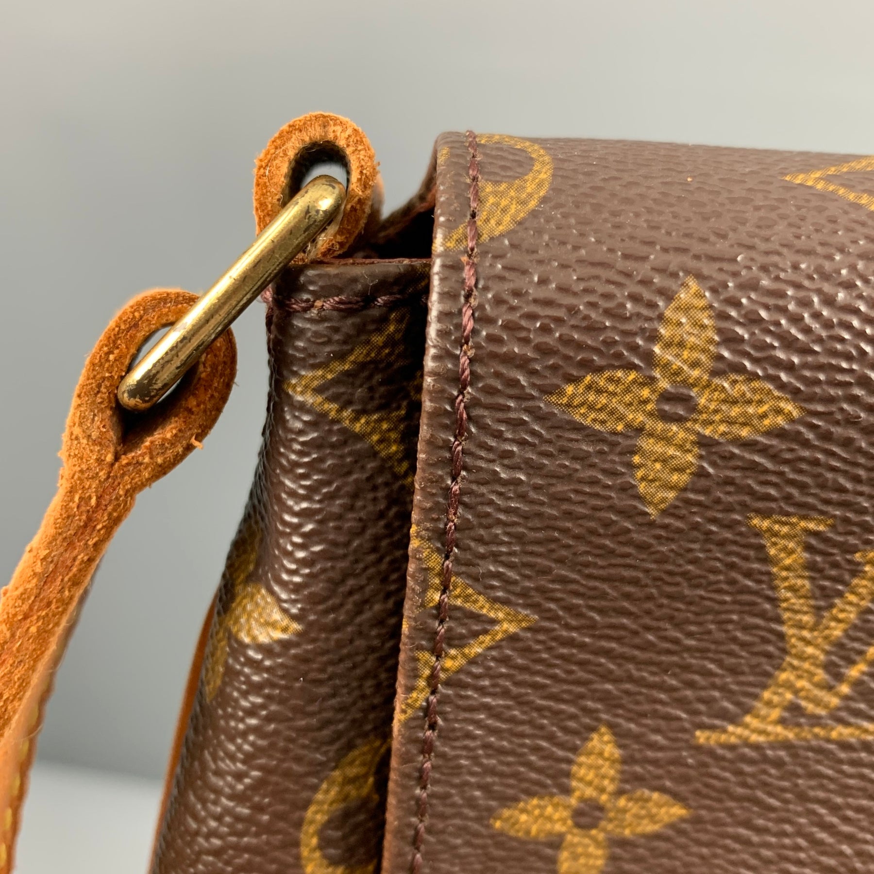 Louis Vuitton Monogram Coated Canvas Musette Tango Shoulder Bag