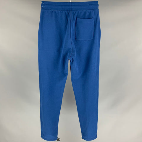 JOHN ELLIOTT Size S Royal Blue Cotton Drawstring Sweatpants