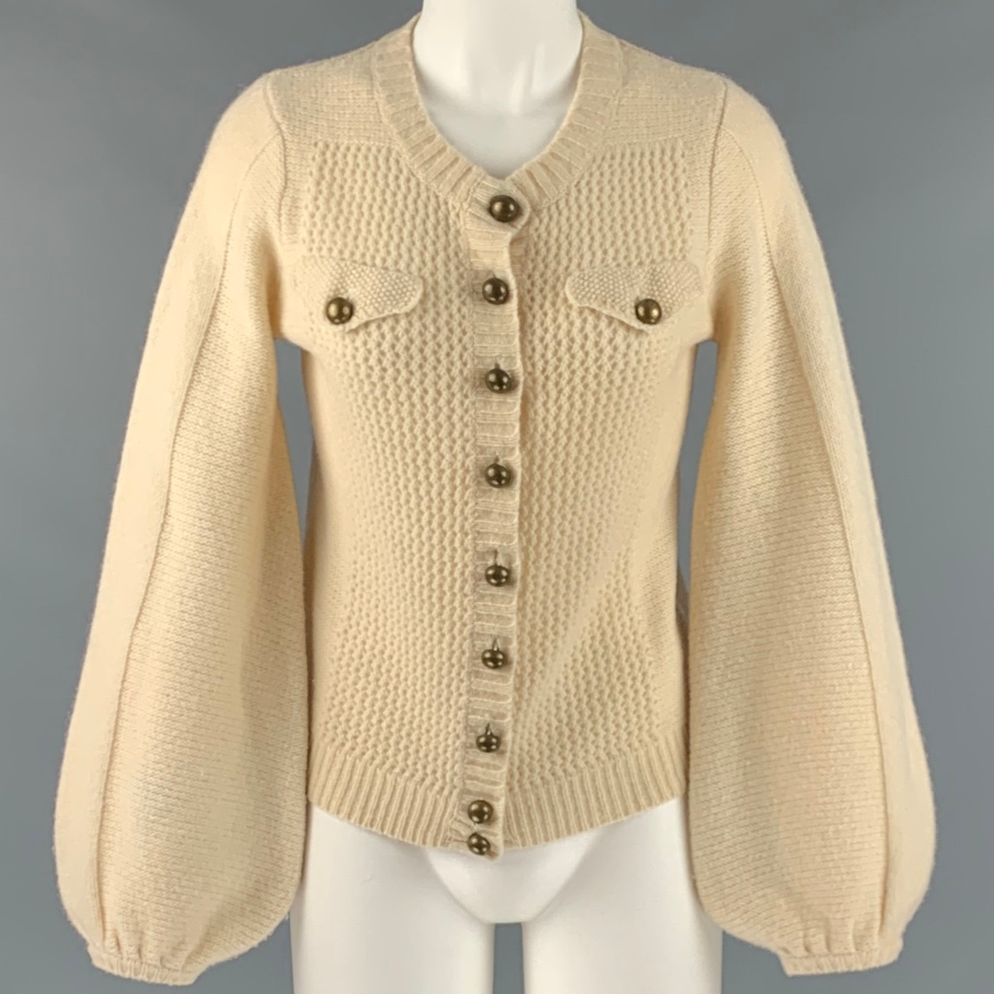 Marc jacobs cable knit clearance cardigan