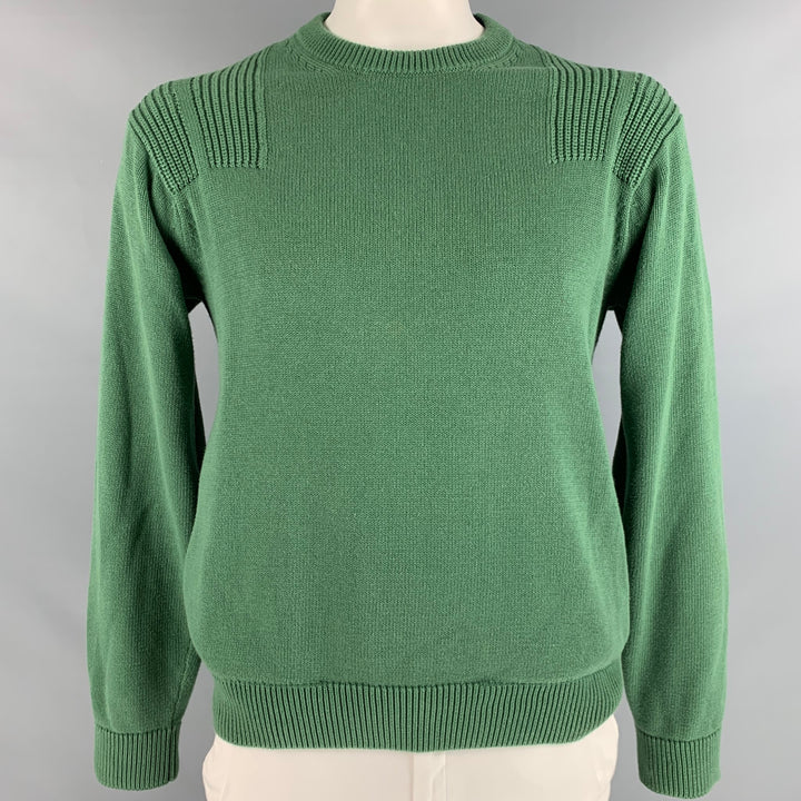 PS by PAUL SMITH Size M Green Cotton Crew Neck Pullover