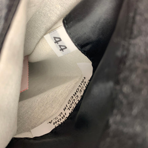 GITMAN BROS for UNIONMADE Size 44 Charcoal Wool Notch Lapel Sport Coat