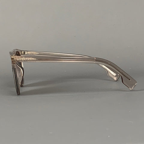 BURBERRY B4281 Grey Transparent Acetate Sunglasses