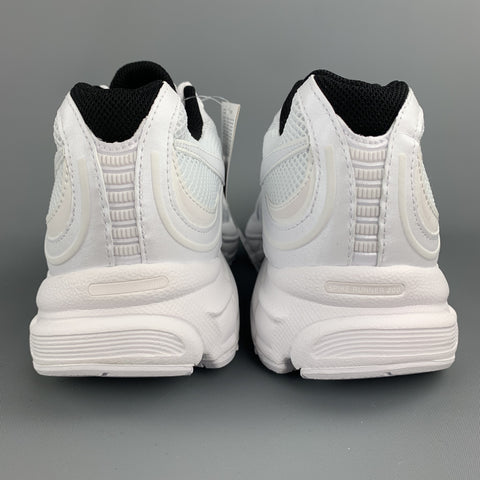 VETEMENTS x REEBOK Spike Runner 200 Size 9 White Nylon Lace Up Sneakers