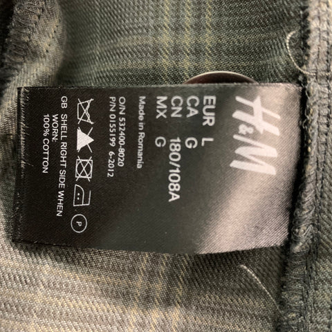 MAISON MARTIN MARGIELA x H&M  Size L Brown Slate Mixed Patterns Re- Edition Coat