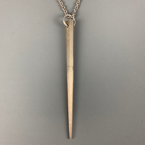 PARTS OF FOUR Sterling Silver Long Pendant Necklace