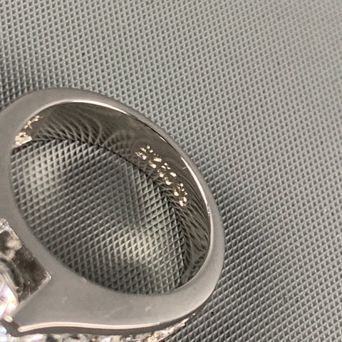 RSC Sterling Silver Zirconia Ring