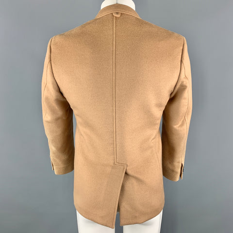BLACK FLEECE Size 38 Tan Camel Hair Notch Lapel Sport Coat