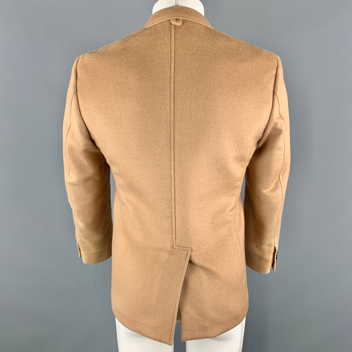 BLACK FLEECE Taille 38 Manteau de sport à revers cranté en poils de chameau beige