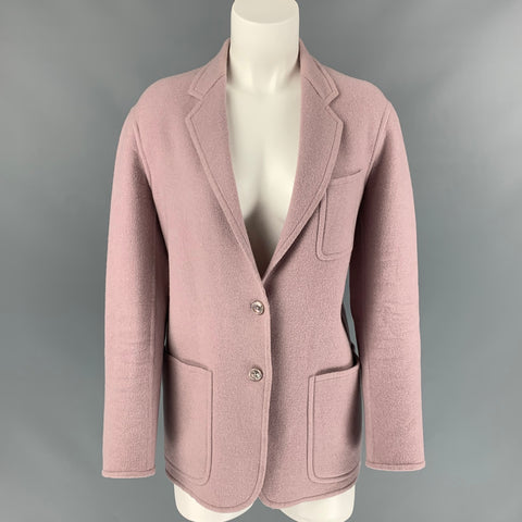 RALPH LAUREN Purple Label Size 8 Pink Wool Blend Jacket