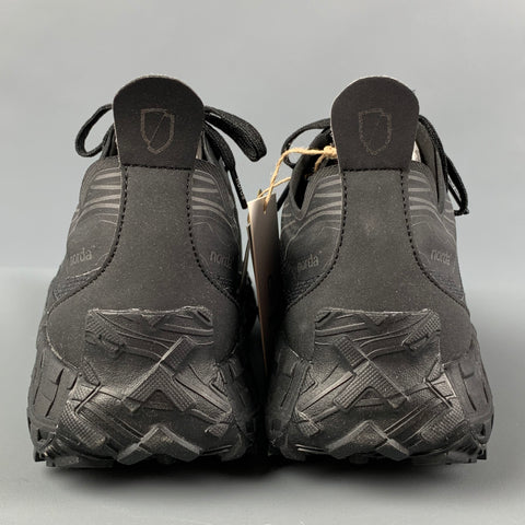 NORDA Taille 10 Baskets à lacets en polyamide noir