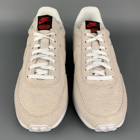 NIKE Air Tailwind QS UD x Stranger Things Size 10 Beige Cotton Sneakers