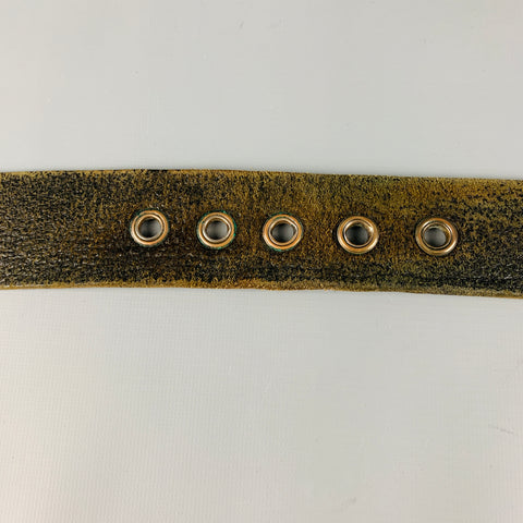 DIESEL Talla 36 Cinturón de cuero negro