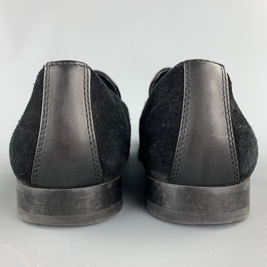 CALVIN KLEIN Size 10 Black Slip On Loafers