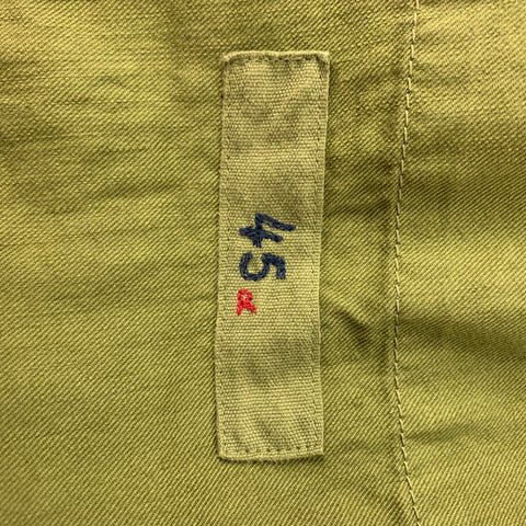 45rpm Size XL Olive Cotton Patch Pockets Marine Jacket
