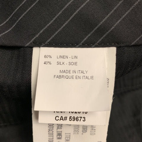 JOHN VARVATOS Size 30 x 30 Navy Cotton Tab Waist Casual Pants