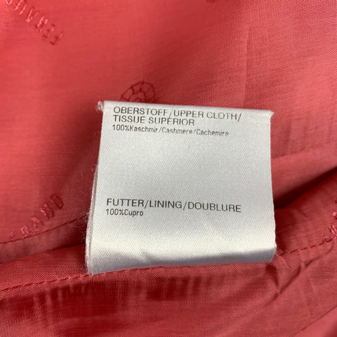FERAUD Size 12 Pink Cashmere Notch Lapel Jacket Blazer