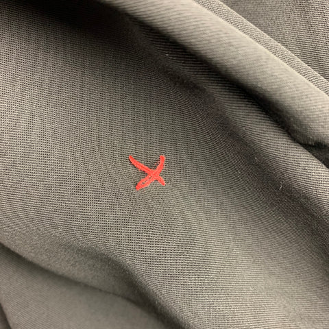 M.A+ Taille S Pantalon habillé noir à entrejambe bas