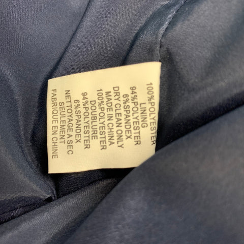 TRINA TURK Robe à manches courtes en polyester bleu marine taille 2