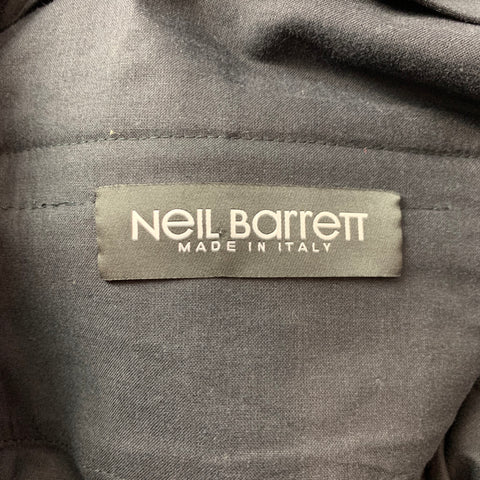 NEIL BARRETT Size 30 Black Cotton Cargo Pockets Casual Pants
