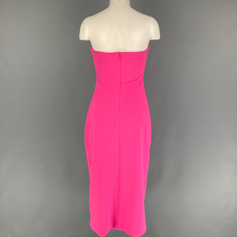 SOLANCE LONDON Pré-Automne 18 Taille 4 Robe bustier en polyester rose