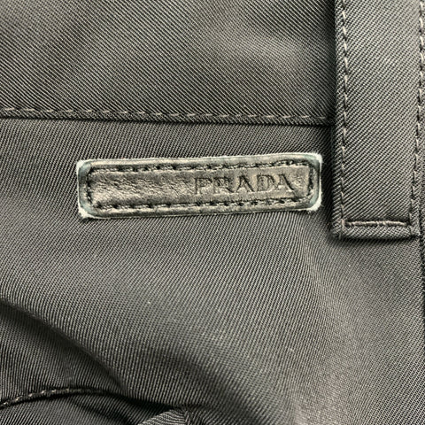 PRADA Size 34 Black Polyester Elastane Casual Pants