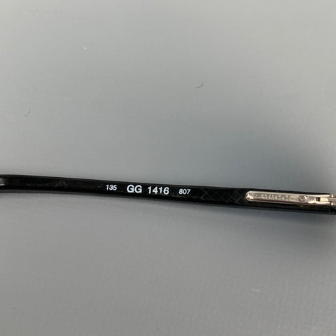 GUCCI Black Acetate Prescription Eyewear