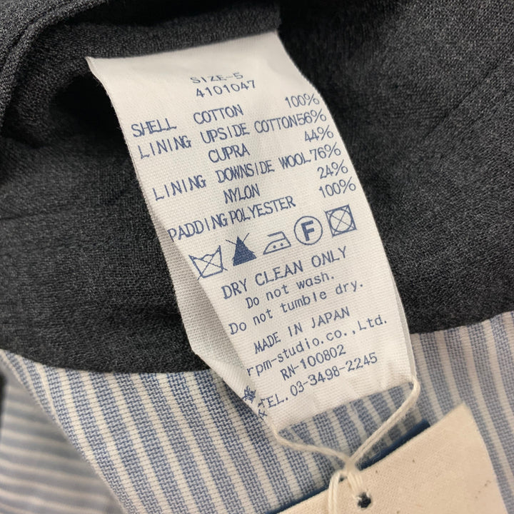 45rpm Size XL Navy Cotton Patch Pocket Jacket