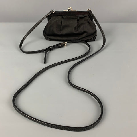 PRADA Mini sac à main bandoulière en nylon noir