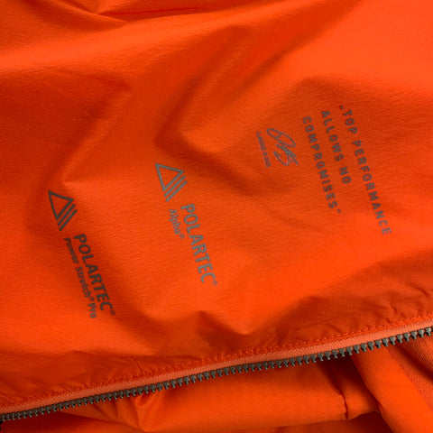 KJUS Size 42 Orange Polyamide Zip Up Jacket