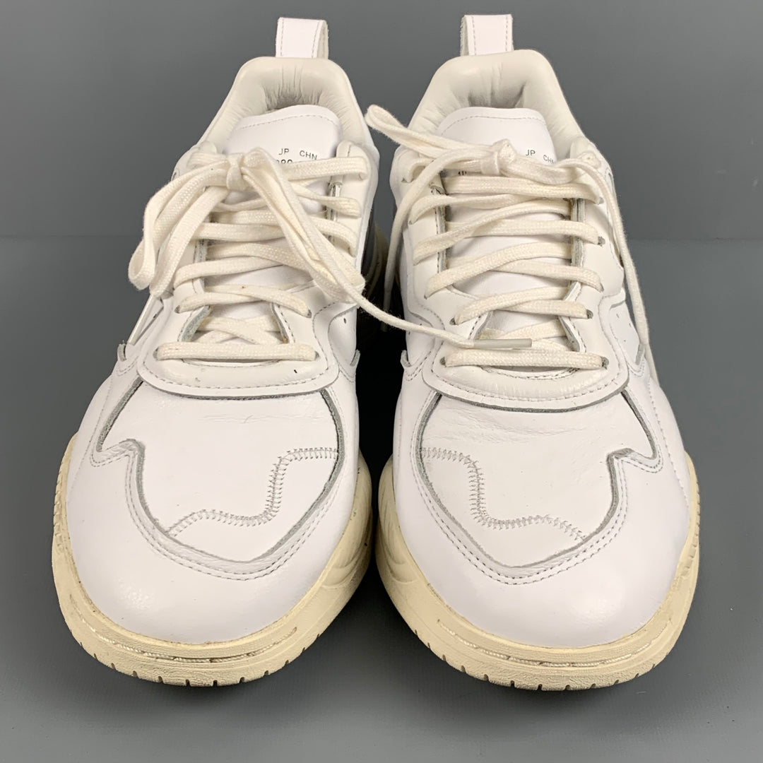 ADIDAS Size 10 White Leather Chunky Heel Sneakers – Sui Generis Designer  Consignment