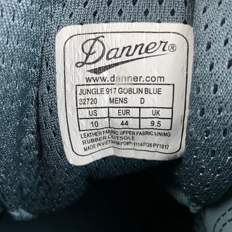 DANNER Size 10 Sea Foam Mixed Fabrics Suede High Top Sneakers