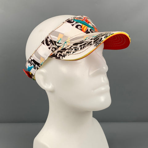 ROBERT GRAHAM Multi Color Mixed Pattern Polyester Hat