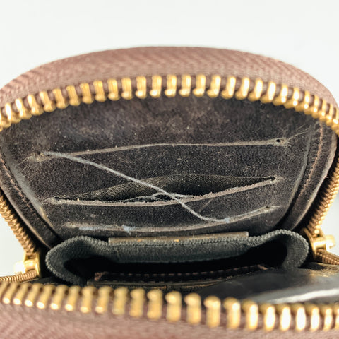 DRIES VAN NOTEN Sac synthétique en cuir écaille de tortue noir