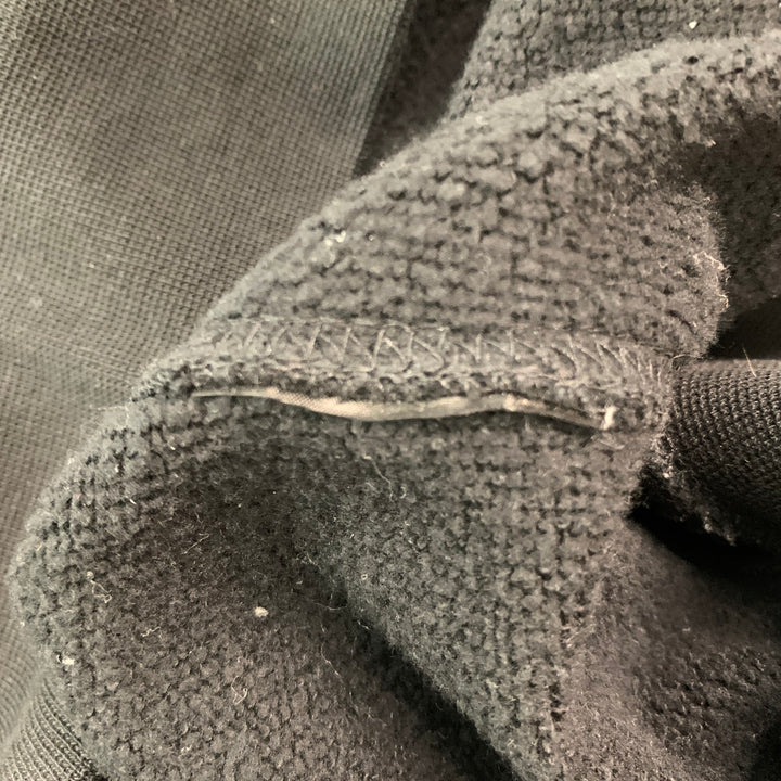 BALENCIAGA Size L Black Graphic Cotton Crew-Neck Sweatshirt