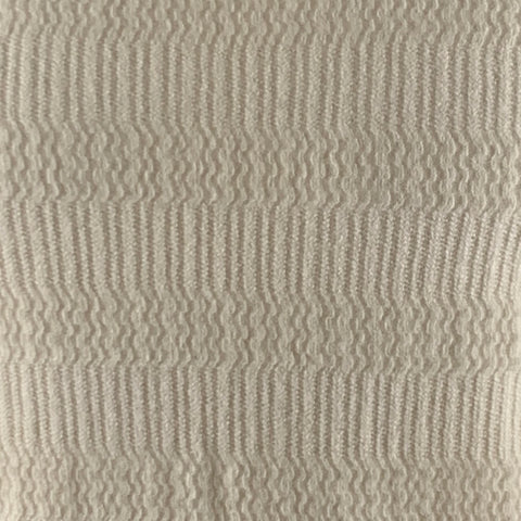 THE KOOPLES Taille M Pull à col rond en laine texturée blanc cassé en polyester