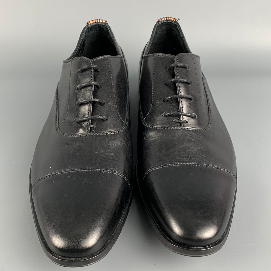PAUL SMITH Size 7 Black Leather Lace Up Dress Shoes – Sui  display picture 3