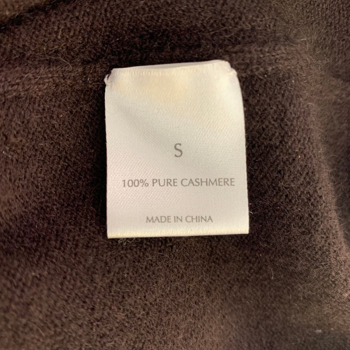 TSE Size S Brown Black Cashmere Cardigan